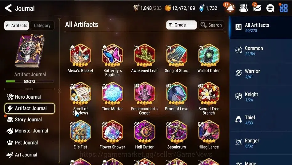 Epic Seven Accounts GLOBAL|UnVerif|5 ML (EIlynav,RRoana,LCermia,DJ Bas image 8