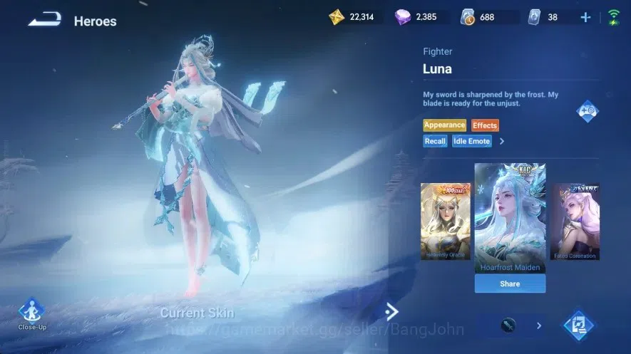 Honor of Kings Accounts Global | 111H 112S |LNY2026 Dolia & LNY2025 Nuwa|L image 6