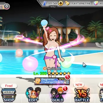 Bleach: Brave Souls Accounts High-End Global | 30K Orb + 1.8B Coins|Orihime Lv200|Rank 192|514K BP| KlabID|Check SS BBS793Z