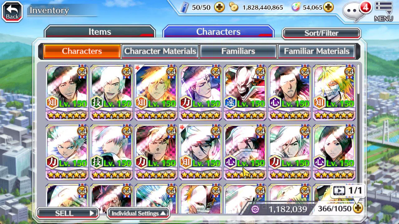 Bleach: Brave Souls Accounts High-End [GLOBAL]54K Orb|Shunsui,Jushiro SRAcademy,Ichigo 10th Anniv,Aizen Renewd,Ichigo 5