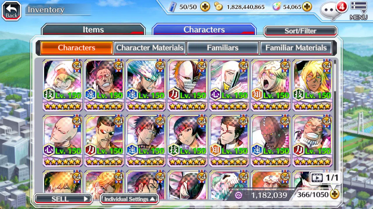 Bleach: Brave Souls Accounts High-End [GLOBAL]54K Orb|Shunsui,Jushiro SRAcademy,Ichigo 10th Anniv,Aizen Renewd,Ichigo 7