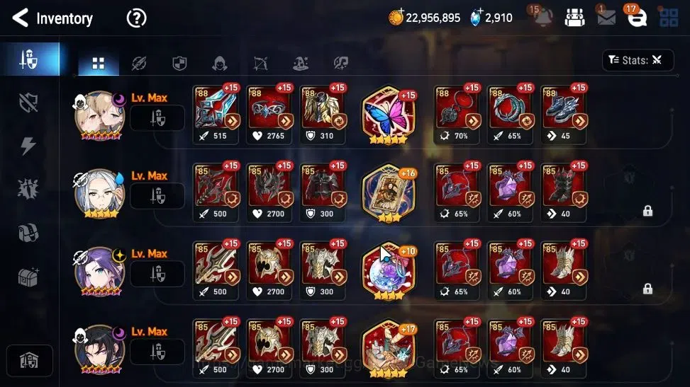 Epic Seven Accounts GLOBAL UnVerif|7ML(School Nurse Yulha,Rhiana&Luc,B image 16