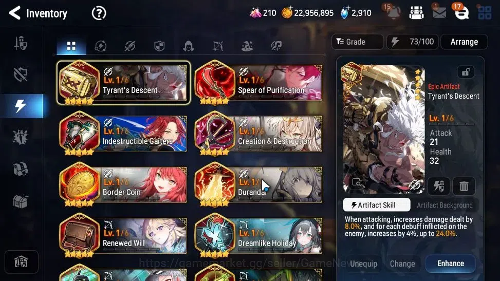 Epic Seven Accounts GLOBAL UnVerif|7ML(School Nurse Yulha,Rhiana&Luc,B image 18