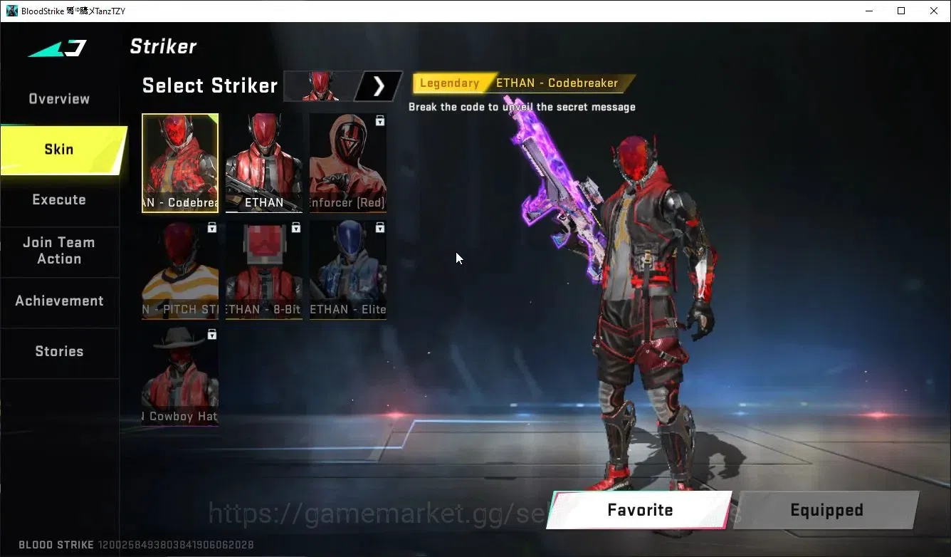 Blood Strike Accounts ASIA| 3 ULTRA [Blast,Volt,Glock-MoltenCore]|Limite image 4