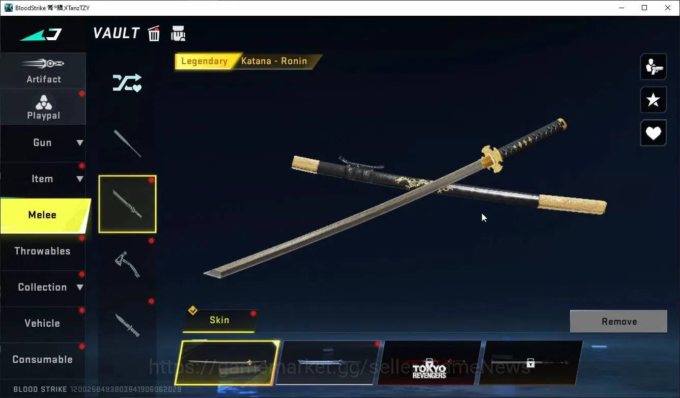 Blood Strike Accounts ASIA| 3 ULTRA [Blast,Volt,Glock-MoltenCore]|Limite image 7