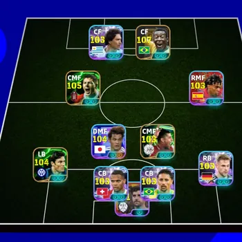 eFootball Accounts Legends & Iconic Players EFOOTBALL COLECTIVE 3200+ | LEGEND PELE,D NUNEZ,S GERARD,ZANETTI,MARQUINHOS,F