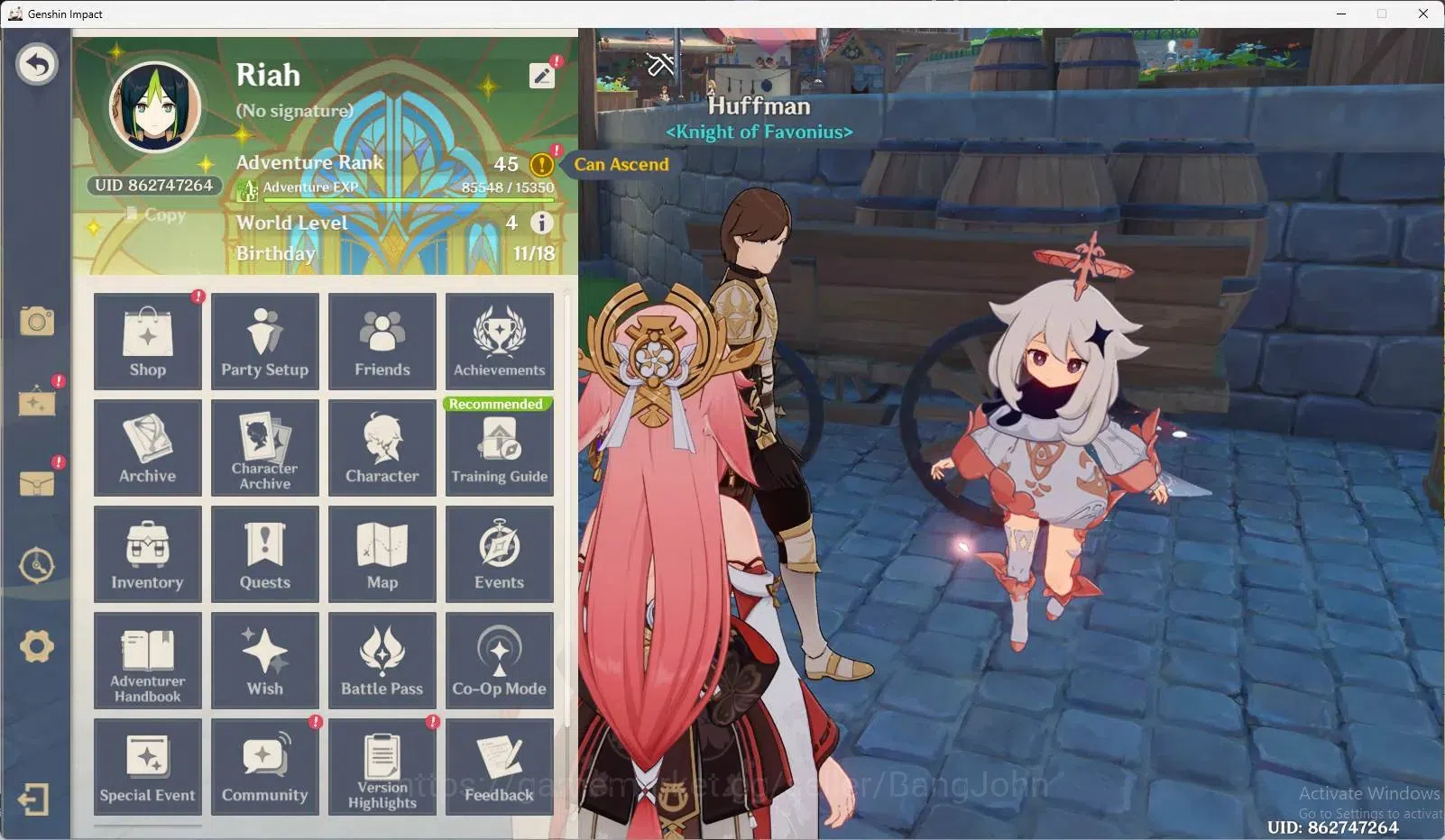 Genshin Impact Accounts ASIA | AR 45 | 6 Limited [Klee,Nahida,Durin,Yae Mi image 16