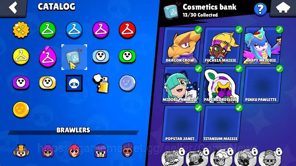 Brawl Stars Accounts 4910 Trophy|33 Brawlers|10k Bling|1 Legend [Paper  image 18