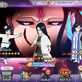 Bleach: Brave Souls Accounts Starter Global | 403K BP + 20K Orb|Fresh Story|Giselle ,Yachiru ,Uryu  | KlabID|Check SS BBS718Z