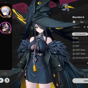 Neverness to Everness Accounts Global SEA|HL 3|2 Limited| ( Blackbird +Signature, Hotori ) +3 S-Class Selector|Male MC|Log