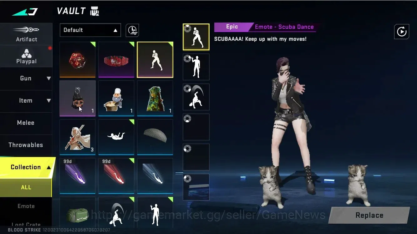 Blood Strike Accounts ASIA|Collab TokRev [MCX-Worst Future,FN2000]|ULTRA image 10