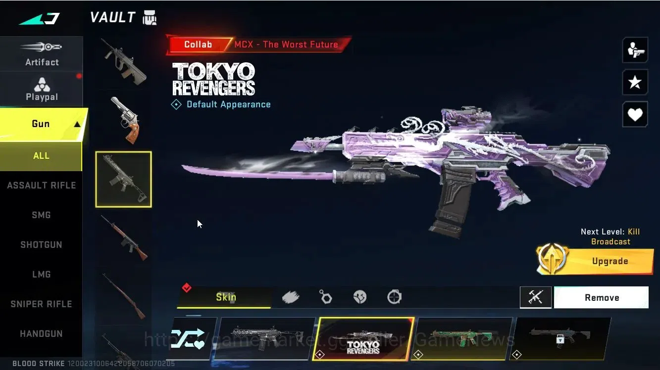 Blood Strike Accounts ASIA|Collab TokRev [MCX-Worst Future,FN2000]|ULTRA image 6