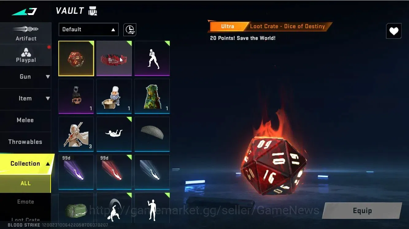 Blood Strike Accounts ASIA|Collab TokRev [MCX-Worst Future,FN2000]|ULTRA image 9