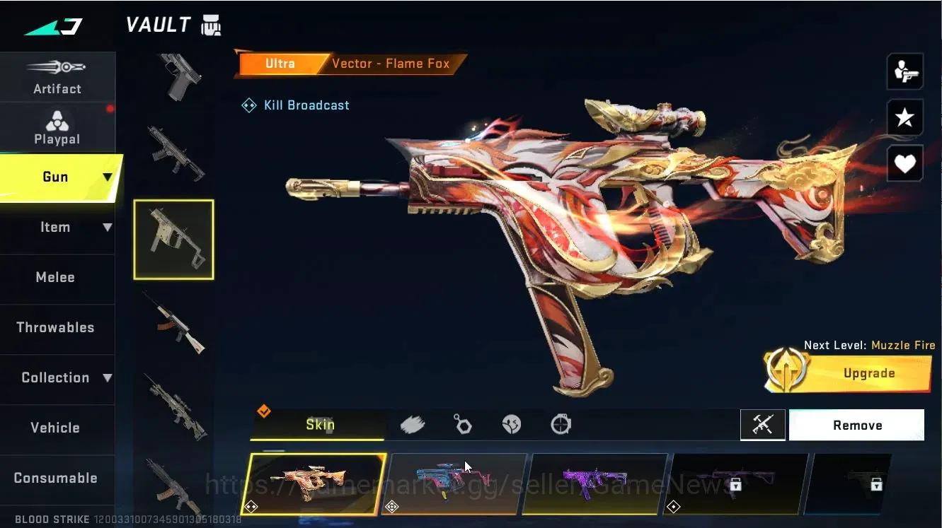 Blood Strike Accounts ASIA|ETERNAL [UZI-HolyCrown lv6-MAX]|Collab EVA [K image 20