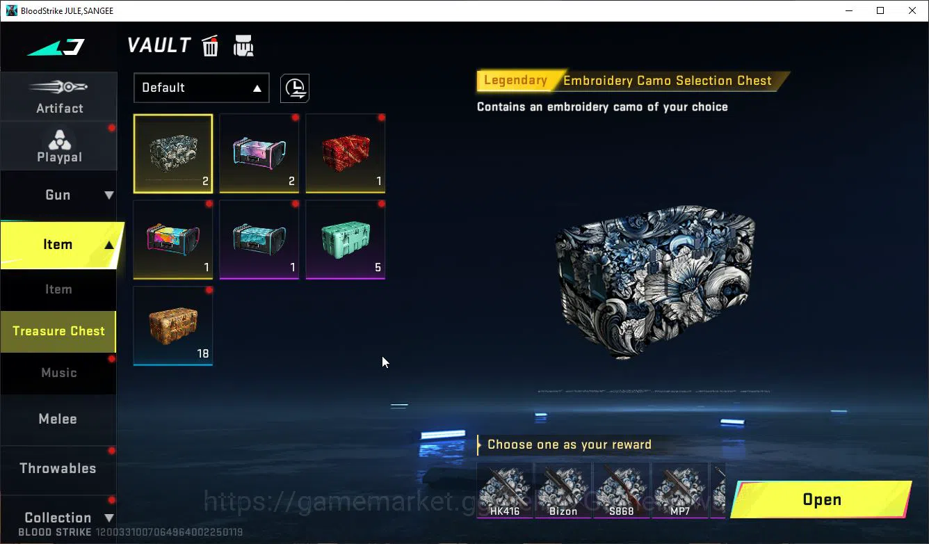 Blood Strike Accounts ASIA|1 ETERNAL MELE KATAR|6 ULTRA[Ethan,VAL,Vector image 13