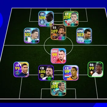 eFootball Accounts Legends & Iconic Players EFOOTBALL GOOD ACCOUNT | BIGTIME NEYMAR JR x JEREMY DOKU x LUIS SUAREZ x LIONEL