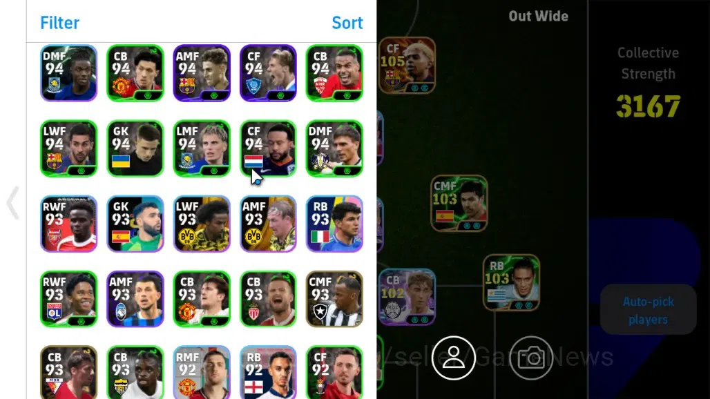 eFootball Accounts Android|BigTime Lamine Yamal,Epic Giorgio Chiellin image 3