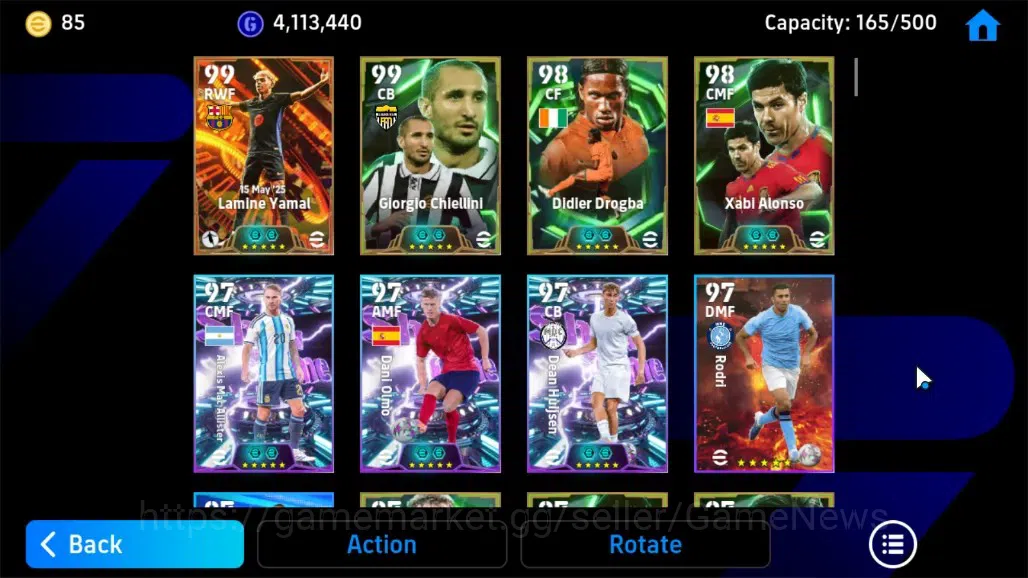 eFootball Accounts Android|BigTime Lamine Yamal,Epic Giorgio Chiellin image 5