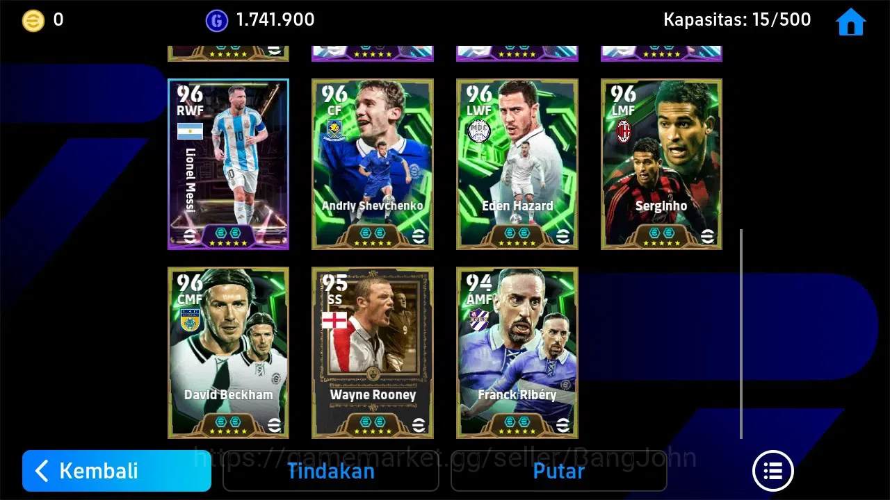 eFootball Accounts ANDROID|PW 3168|Epic L Figo, D Stojkovic| Bigtime  image 4