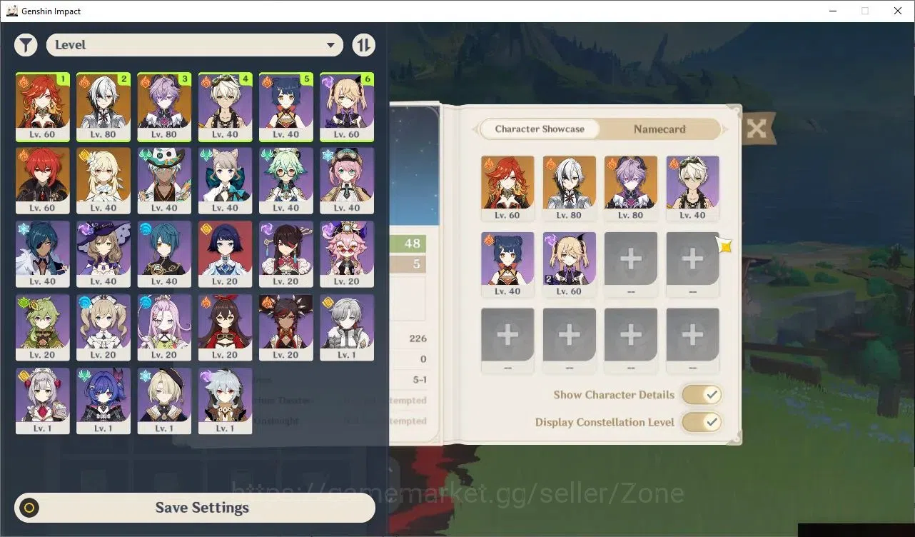 Genshin Impact Accounts ASIA|AR 48|3 Limited 5*CHAR (Mavuika,Arlechino, Du image 2