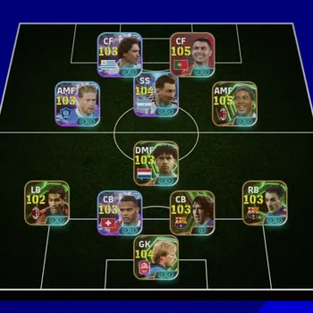 eFootball Accounts Legends & Iconic Players EFOOTBALL 2027 | SHOWTIME D NUNEZ,RONALDO PACK,C PUYOL,ALBERT F,K DE