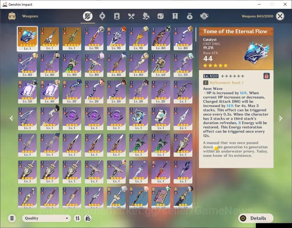 Genshin Impact Accounts ASIA|AR 56|6 Limited + 3 (*5Weap)|Zibai,Linnea,Mav image 6