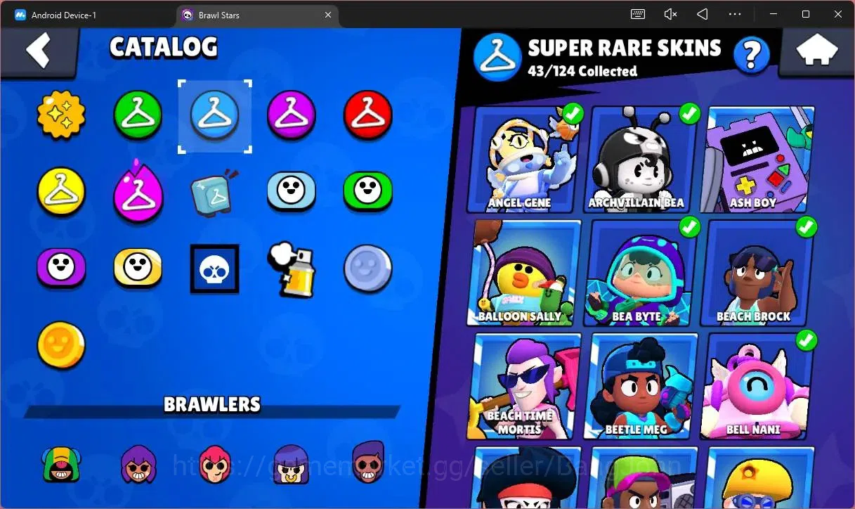 Brawl Stars Accounts Global |20227 Trophy|75 Brawler|14 Max Hypercharge image 19