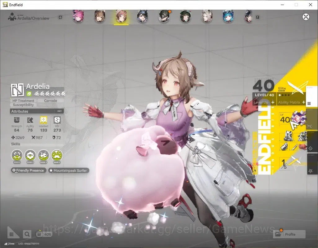 Arknights: Endfield Accounts ASIA|Ready Gacha|Lv53|Oro 13K|8SSR(5Limit)+22*6WEP image 7