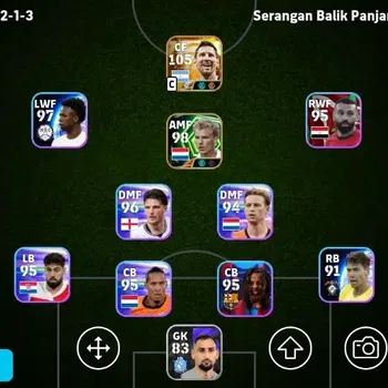 eFootball Accounts Legends & Iconic Players Mobile|PW 2810|Lionel Messi BigT,Dennis Bergkamp Epic|2026|Check SS EFB3010B