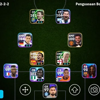 eFootball Accounts Legends & Iconic Players Android|PW3095|BigT Rodri,Epic PaulScholes AndriyShevhenko,Showtime JamalMusiala