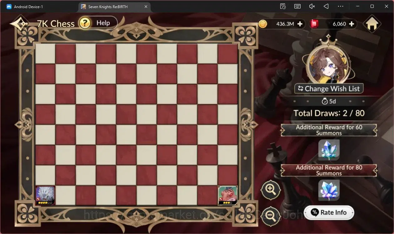 Seven Knights Re:Birth Accounts Global |5 EX7(Gelidus TC1,Juri TC1,Fai,Melia,Roise image 5