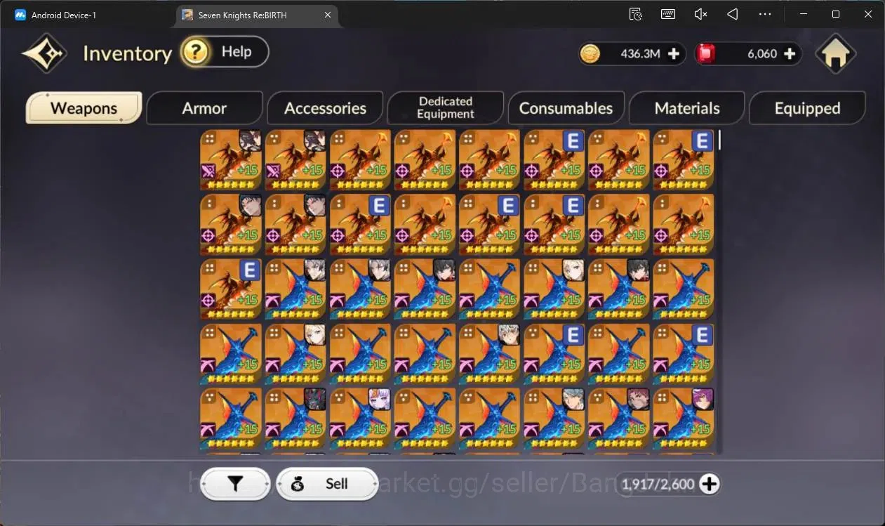 Seven Knights Re:Birth Accounts Global |5 EX7(Gelidus TC1,Juri TC1,Fai,Melia,Roise image 6