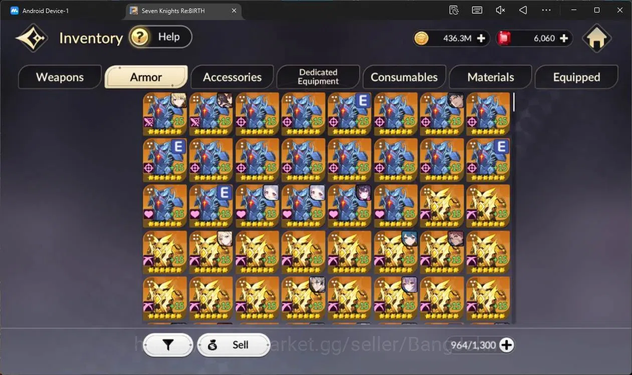Seven Knights Re:Birth Accounts Global |5 EX7(Gelidus TC1,Juri TC1,Fai,Melia,Roise image 7