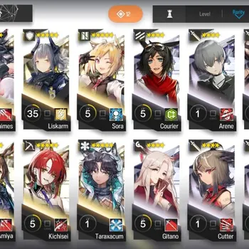Arknights Accounts Starter Global | Lv 5 Starter | 1 Alter + 1x6*|Reed The Flame Shadow,Thornas| Main 2-1 | Check SS AK040B