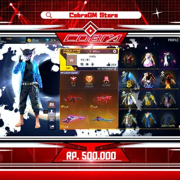Free Fire Accounts Akun Free Fire Vault 428 - Evo 3 - Solar Esclipe - Jujutsu Kaisen - Poker - FJoker - Foxlight - Genji