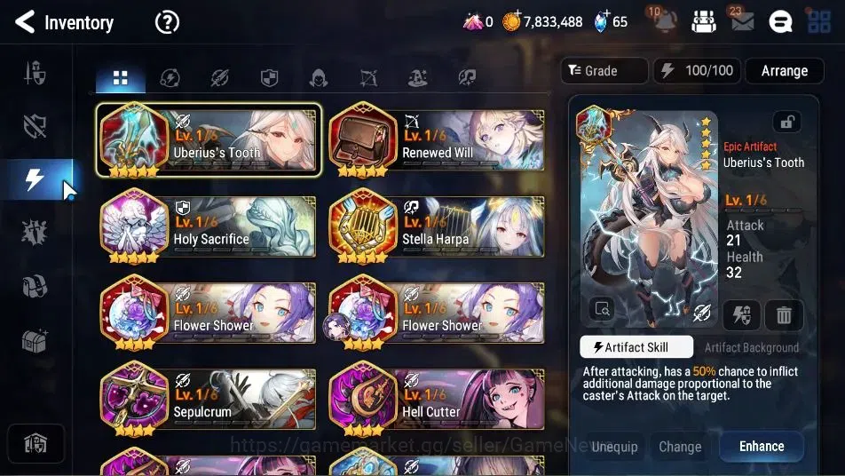 Epic Seven Accounts GLOBAL Unverif|New Era|2 ML(Astromancer Elena,Stra image 10