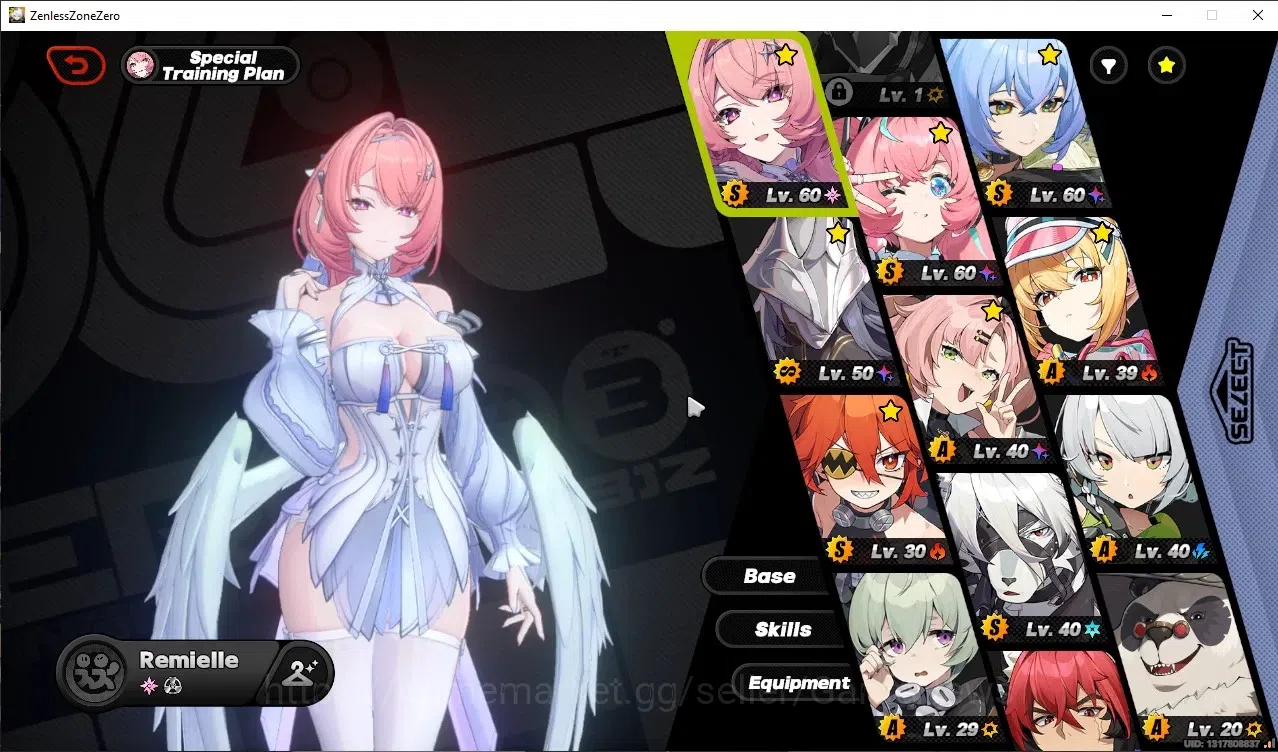 Zenless Zone Zero Accounts Starter ASIA|IK 52|4 Limited|(Remielle,Aria,Lucia)+Sign Pyrois + 2 Std (Lycaon,Koleda)|Season 3 1