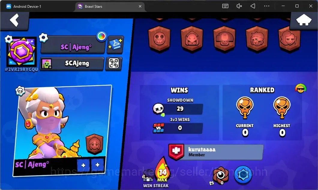 Brawl Stars Accounts Global | 506 Thropy|10 Brawler|2 Max Hypercharge(S image 3