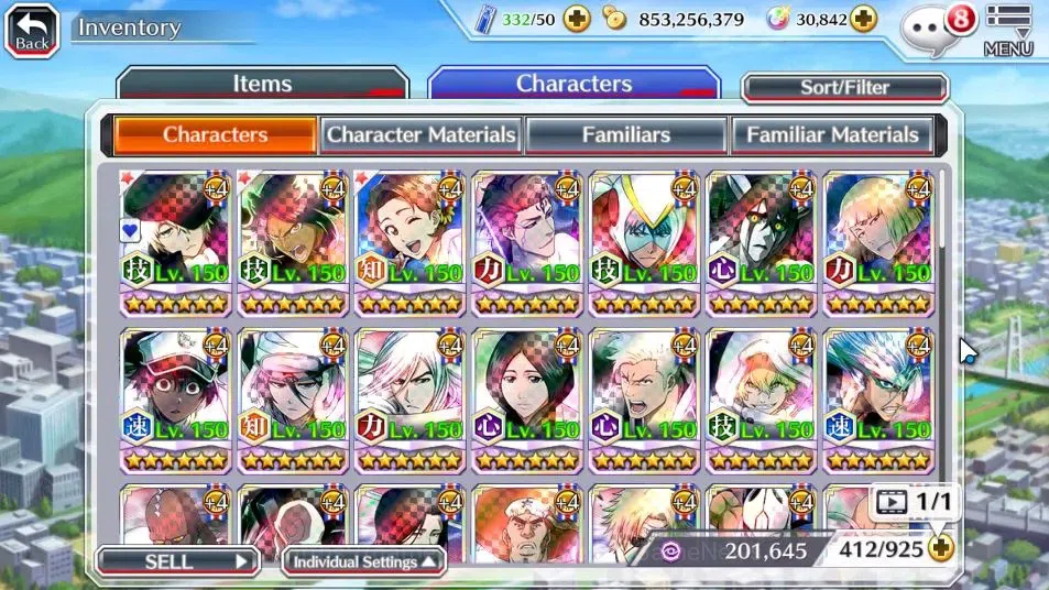 Bleach: Brave Souls Accounts [GLOBAL]30K Orb|TYBW26 Yukio,TYBW25 Yoruichi,SwimS image 11