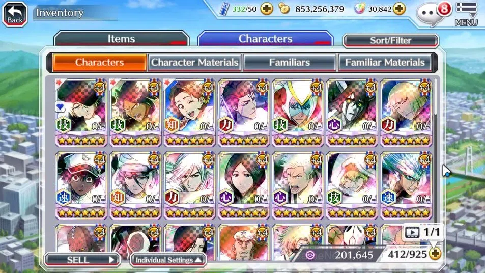 Bleach: Brave Souls Accounts [GLOBAL]30K Orb|TYBW26 Yukio,TYBW25 Yoruichi,SwimS image 12