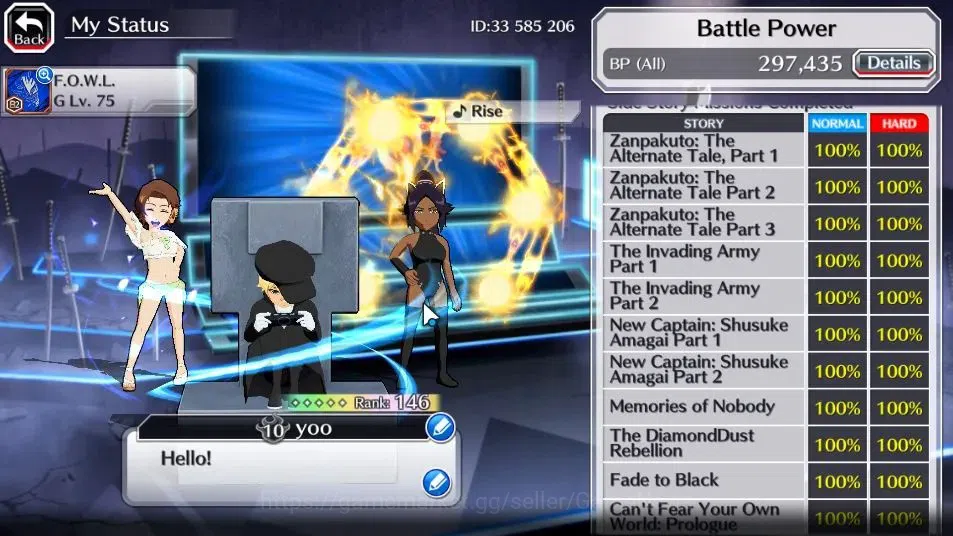 Bleach: Brave Souls Accounts [GLOBAL]30K Orb|TYBW26 Yukio,TYBW25 Yoruichi,SwimS image 6