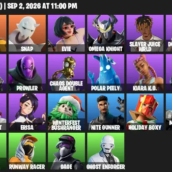 Fortnite Accounts 36 Skins | Level 1451 | Master Chief, Doctor Strange + Omega Knight | All Platforms