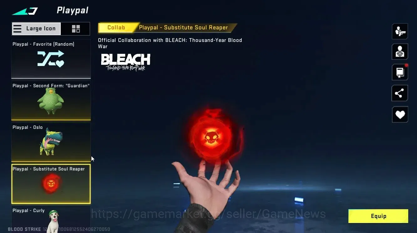 Blood Strike Accounts ASIA|ETERNAL DEagle-Scorpius|Collab TokRev [Jack-T image 13