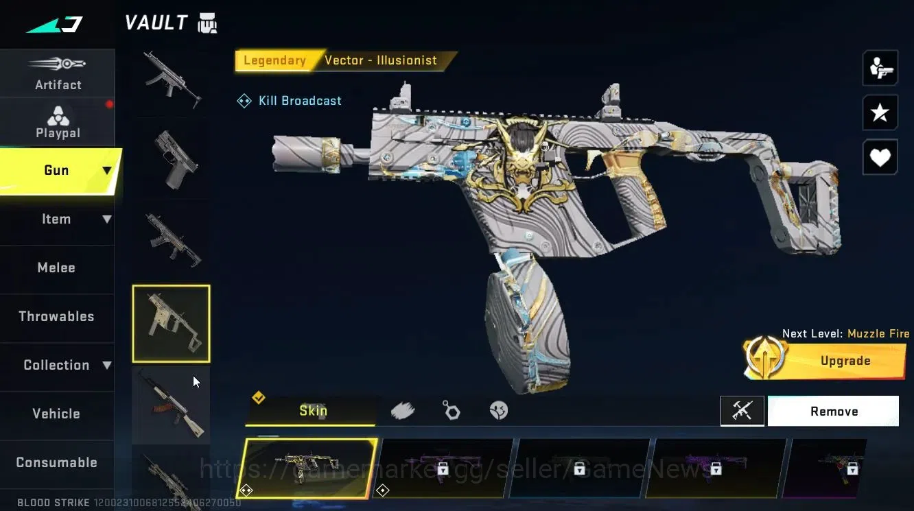 Blood Strike Accounts ASIA|ETERNAL DEagle-Scorpius|Collab TokRev [Jack-T image 16
