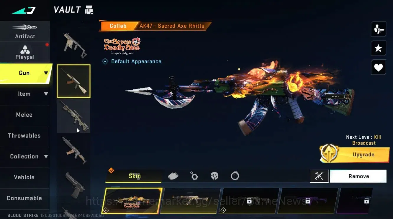 Blood Strike Accounts ASIA|ETERNAL DEagle-Scorpius|Collab TokRev [Jack-T image 17