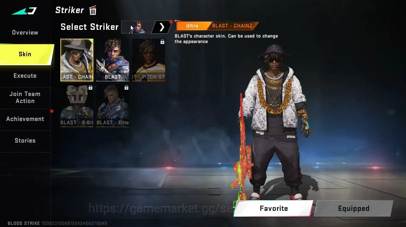 Blood Strike Accounts ASIA|ETERNAL DEagle-Scorpius|Collab TokRev [Jack-T image 4