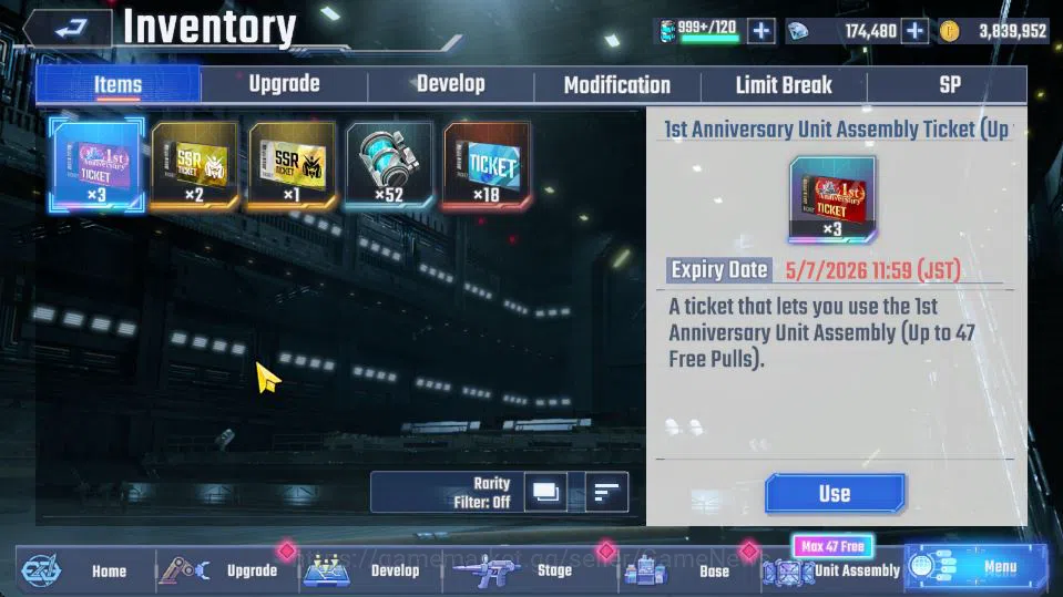 SD Gundam G Generation ETERNAL Accounts [Global]Rank 35|174K DM| 10 UR | Liu Bei Unicorn,UnicornDM,Striker Cust,Gundam 5