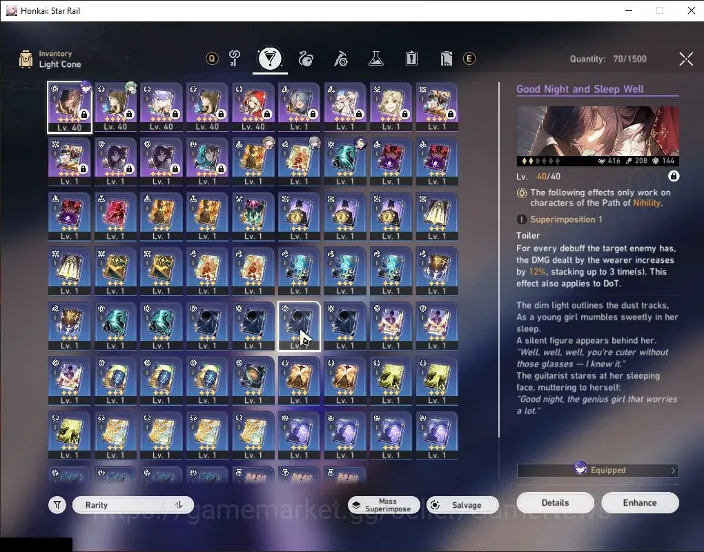 Honkai Star Rail Accounts Asia|TL 26|3 Limited| Silver Wolf 999,Acheron,Huoh image 5
