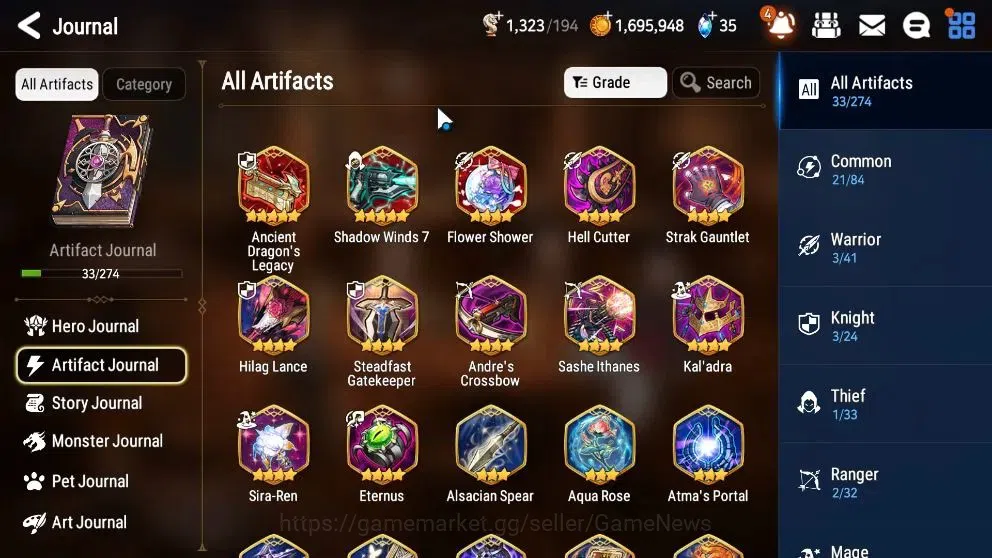 Epic Seven Accounts Starter Global UnVerif|NewEra|3 ML(LOT Scales,Zio,US Choux)+Iseria,Tenebria,Fumyr,etc|PoH ON|7,9k 9