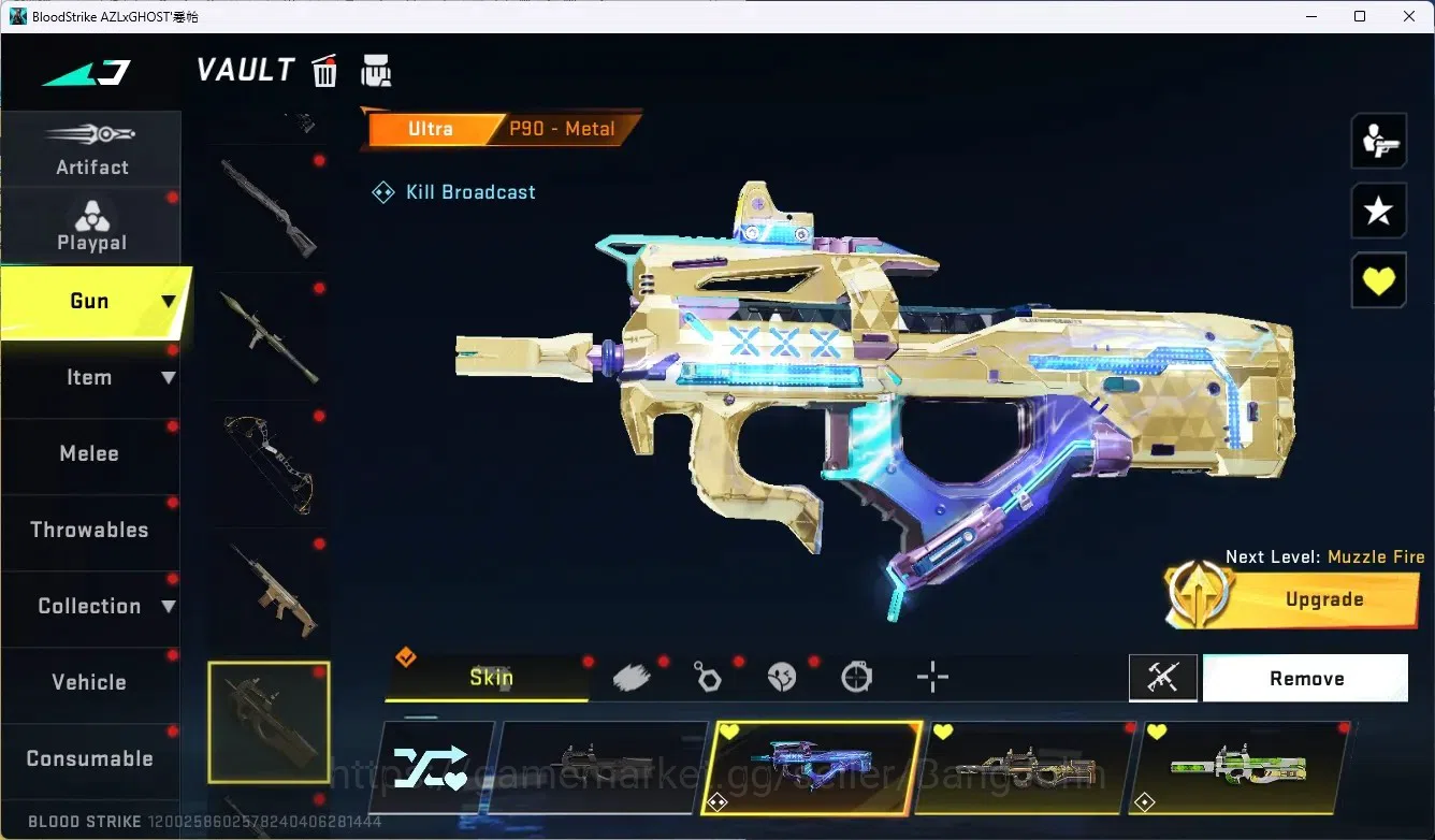 Blood Strike Accounts ASIA|Ultra Melee Scythe-LunaSlash|1 Evo Gun|4 Coll image 11